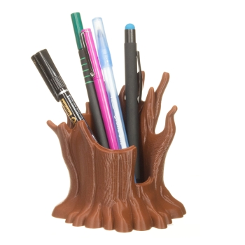 Organizer na biurko "Puste drzewo" – stojak na długopisy 3D